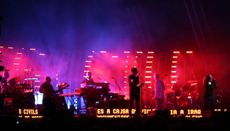 Massive Attack en concierto